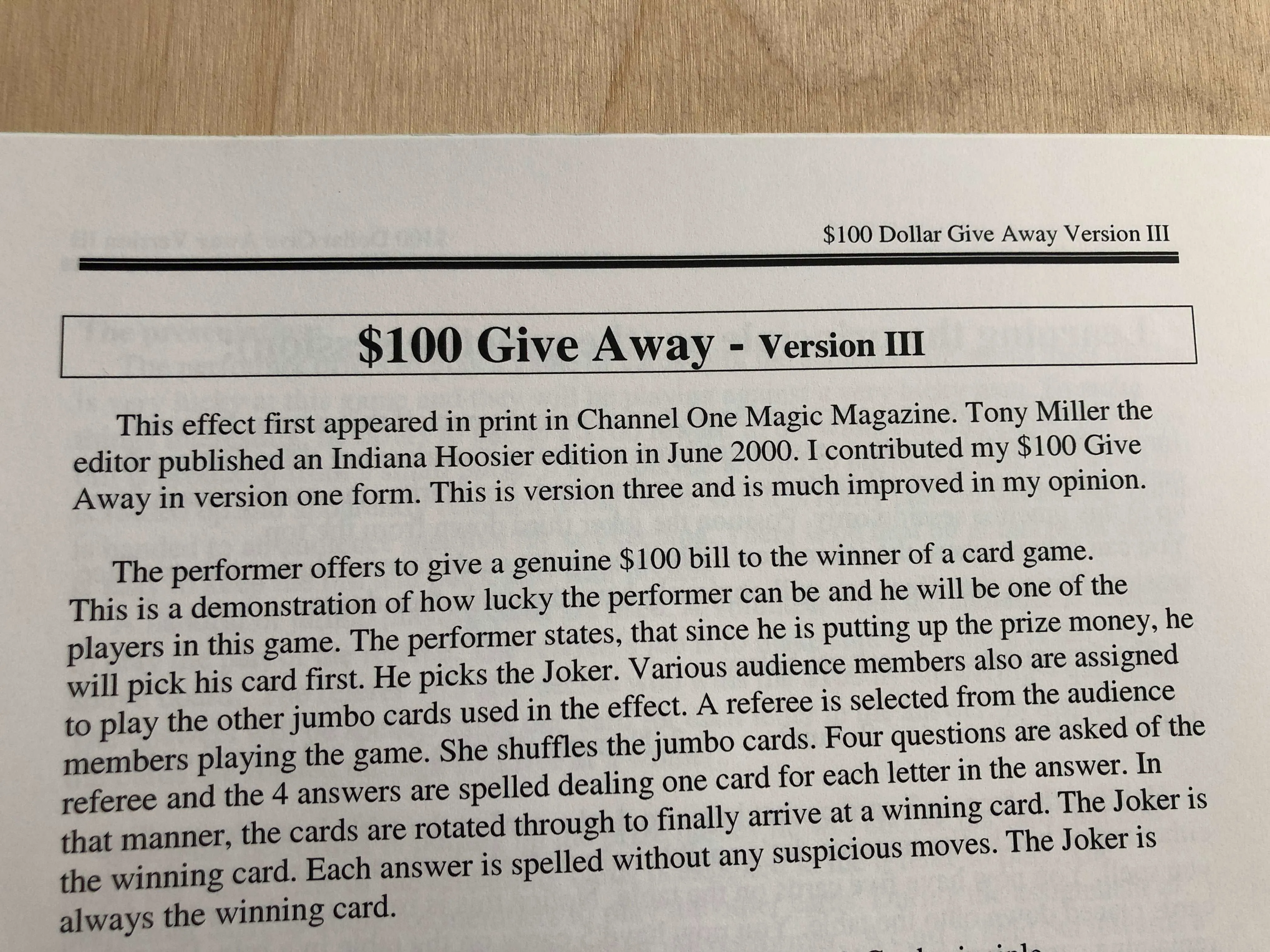 $100 Give-Away! Stand-Up Routine - John Rogers