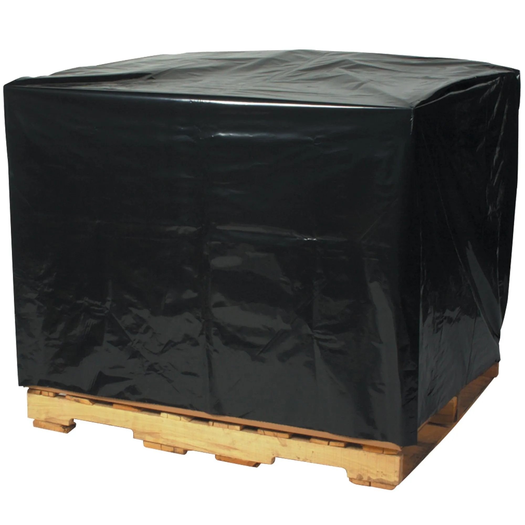 48 x 42 x 66"  - 3 Mil Black Pallet Covers