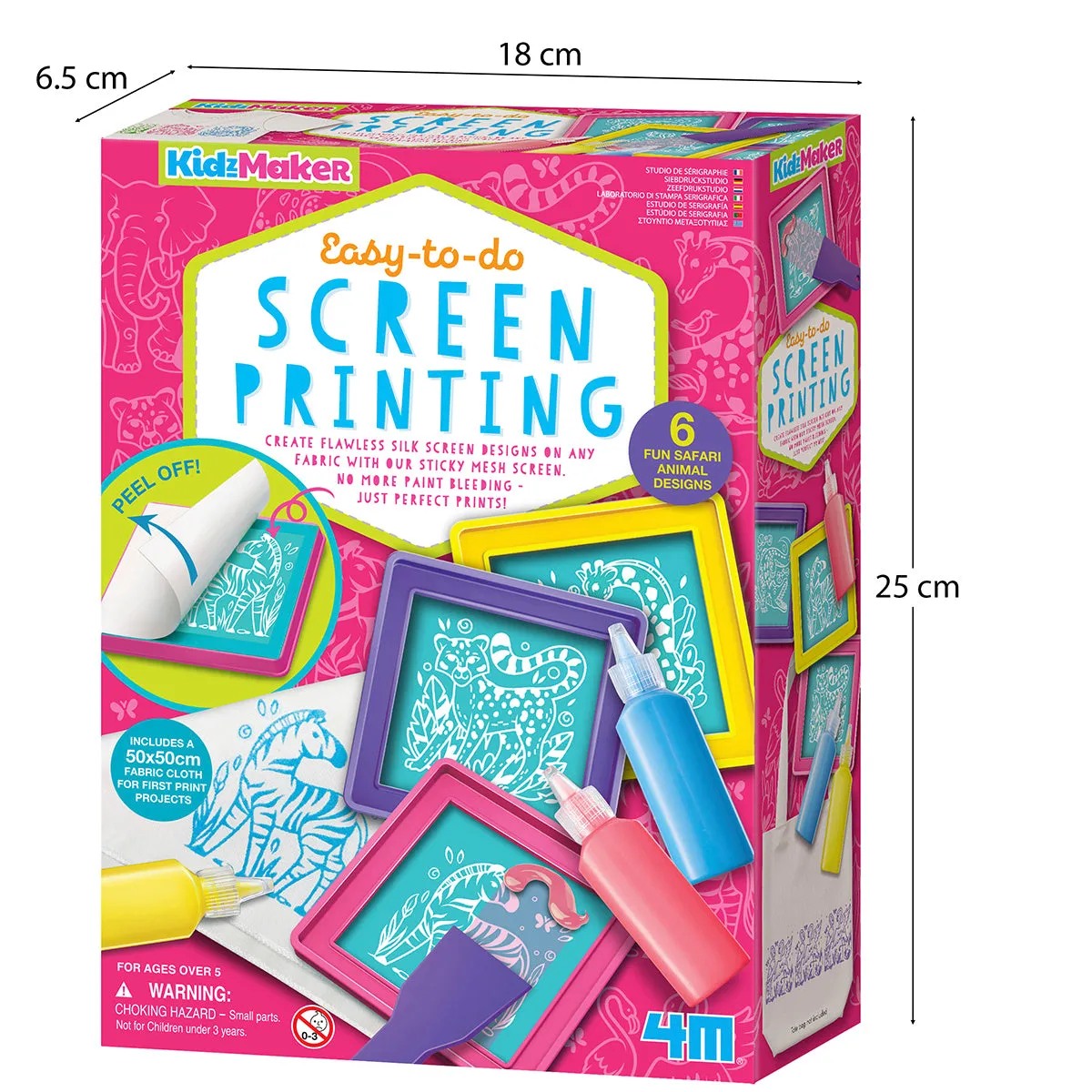 4M - Kidzmaker - Easy-To-Do Screen Printing