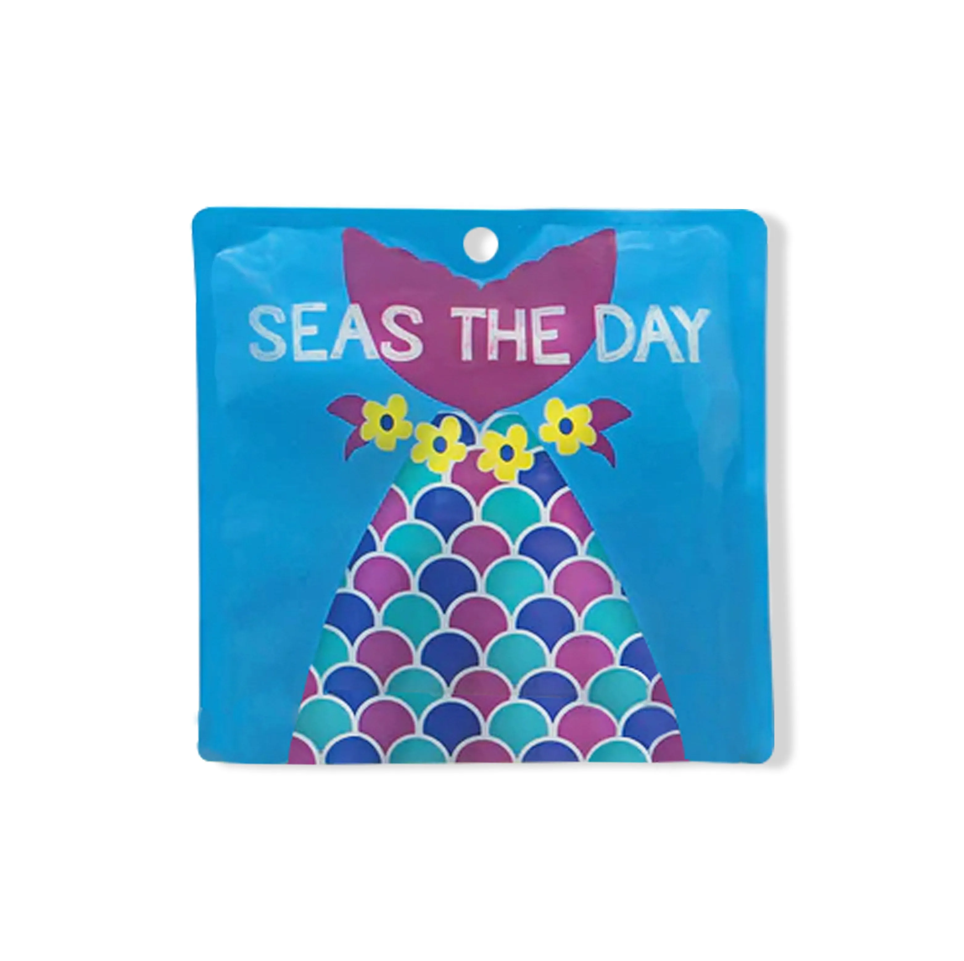 6x6 Mermaid Reusable Eco-Friendly Ice Pack (1pc)