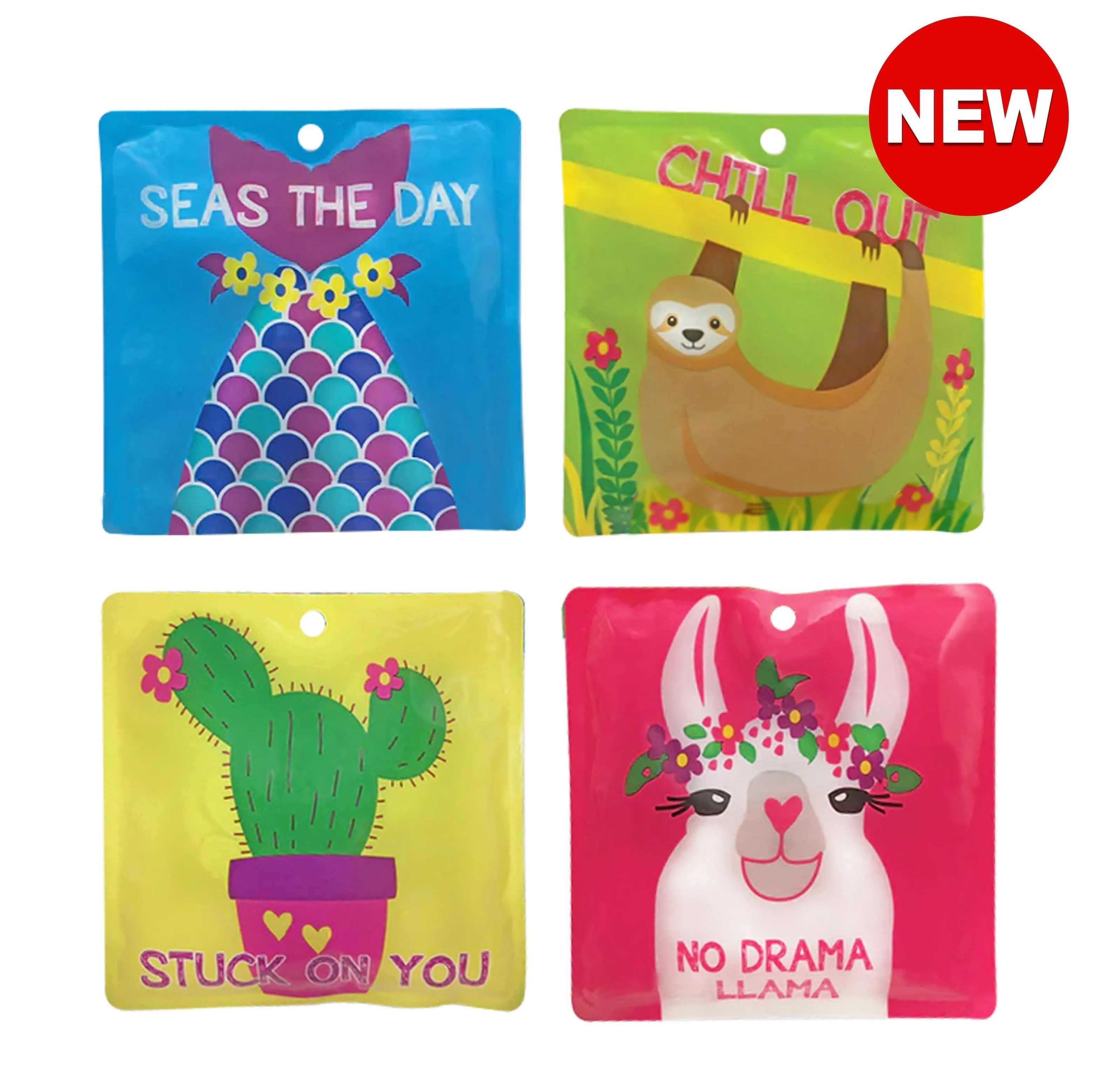 6x6 Mermaid Reusable Eco-Friendly Ice Pack (1pc)