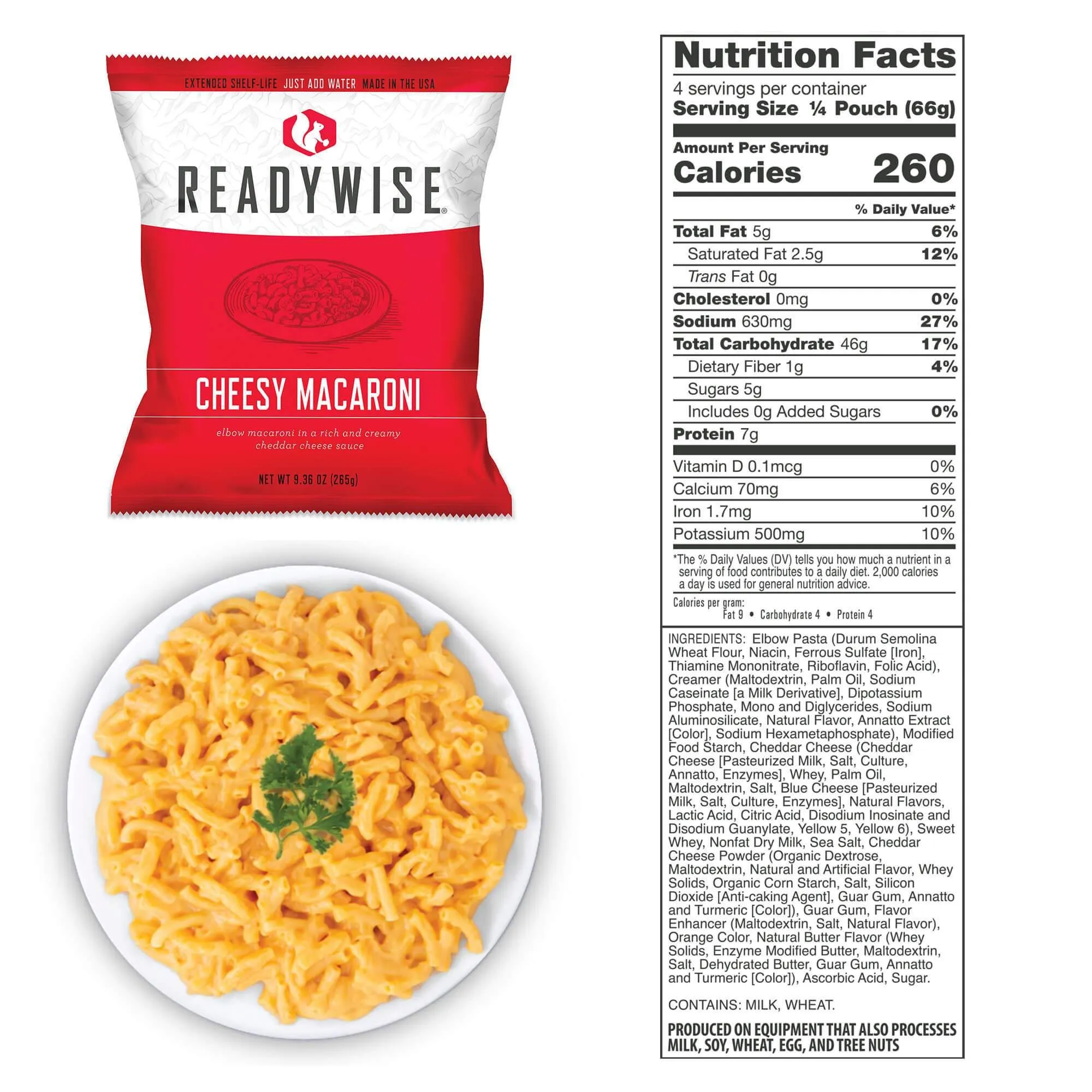 960 Servings of Ready Wise Emergency Survival Food Storage