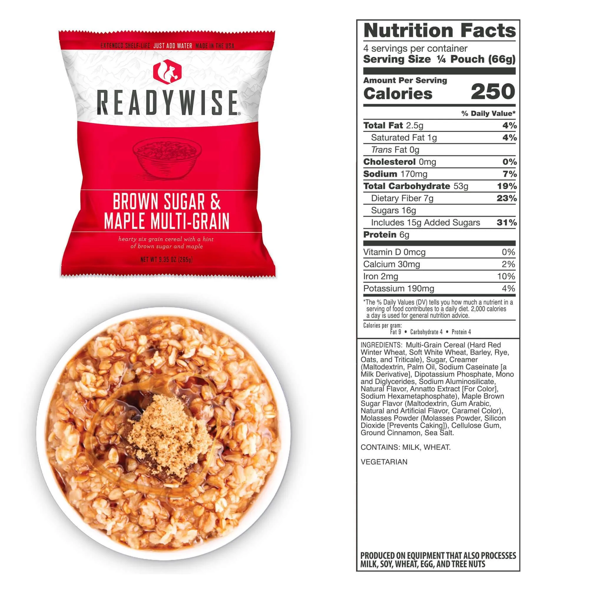 960 Servings of Ready Wise Emergency Survival Food Storage