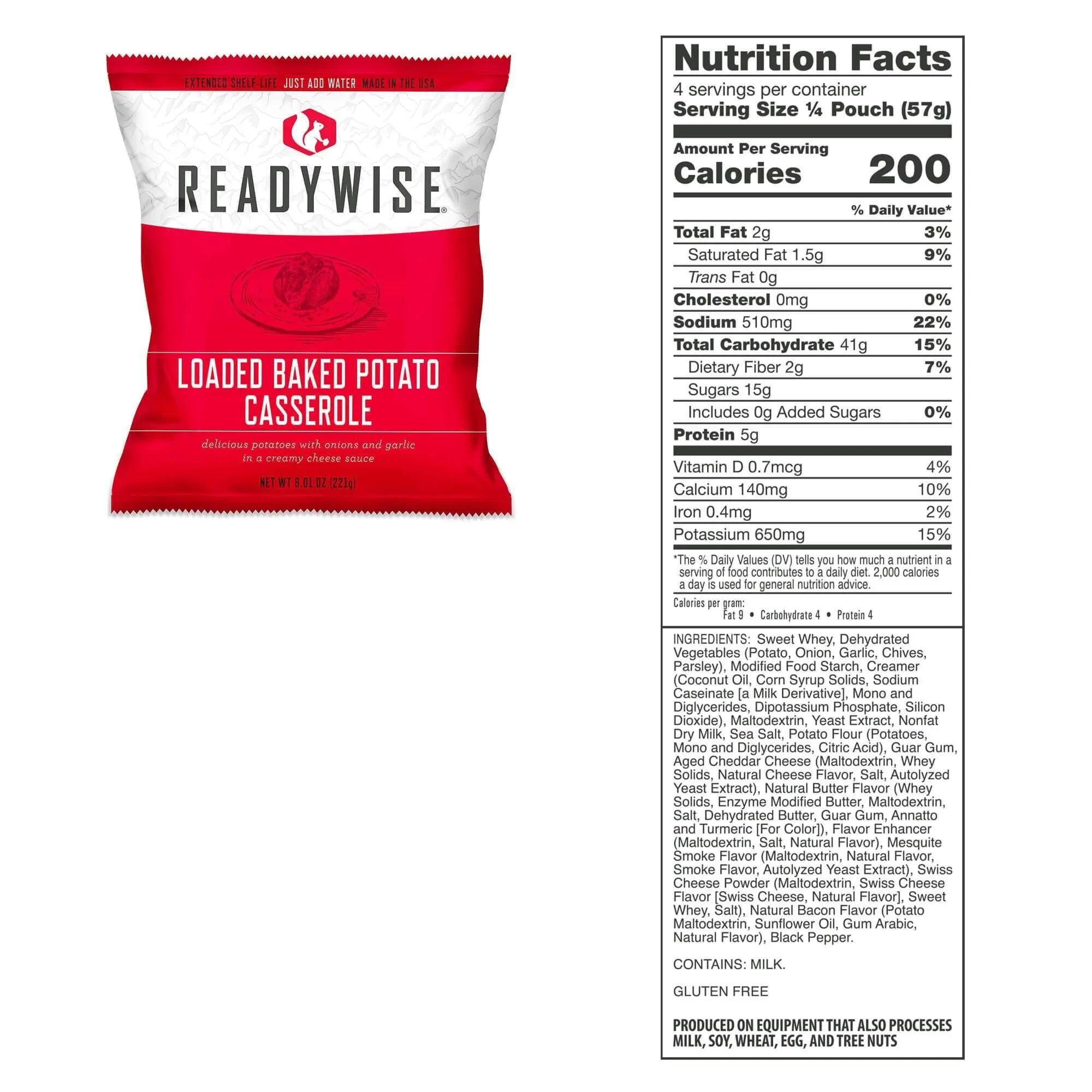 960 Servings of Ready Wise Emergency Survival Food Storage