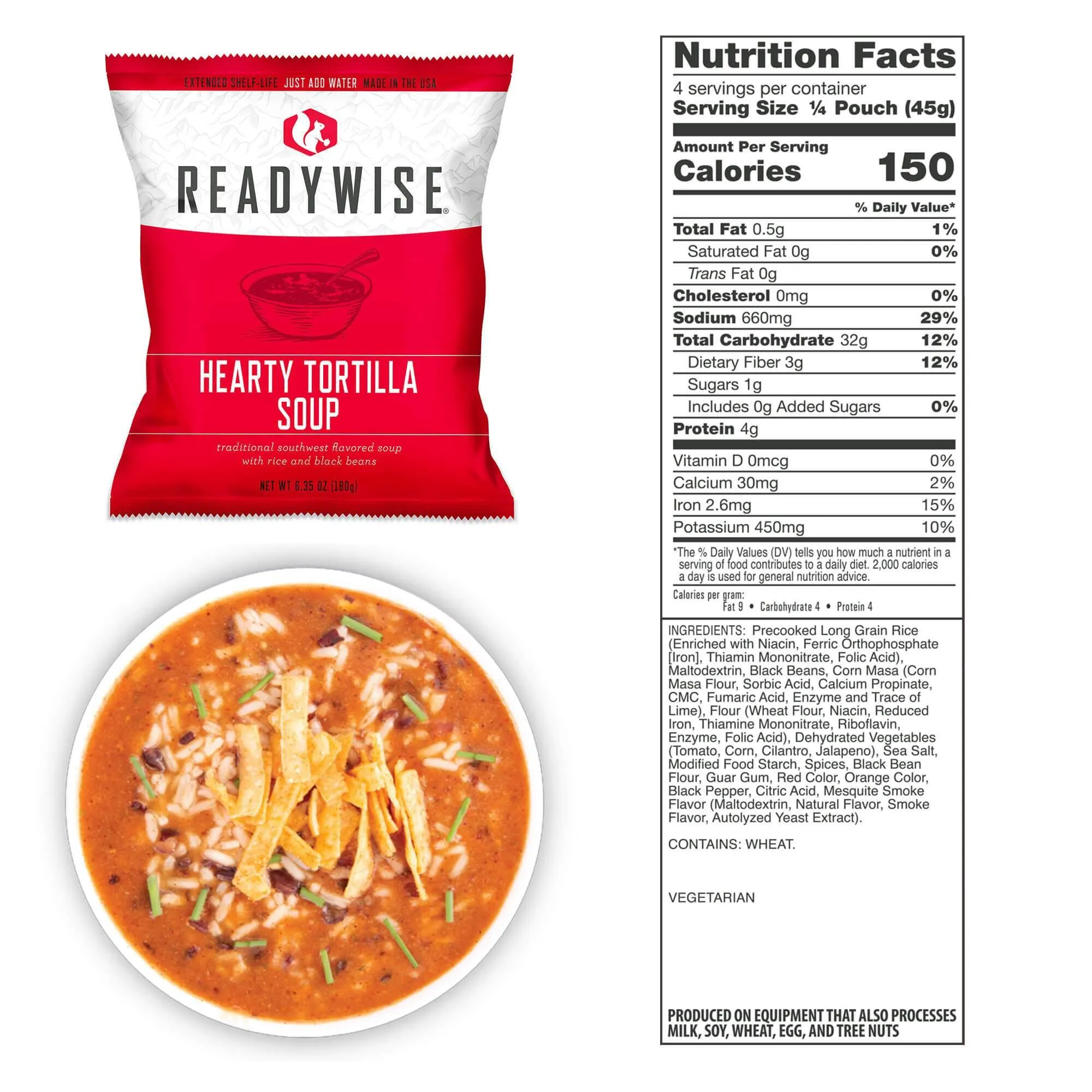 960 Servings of Ready Wise Emergency Survival Food Storage