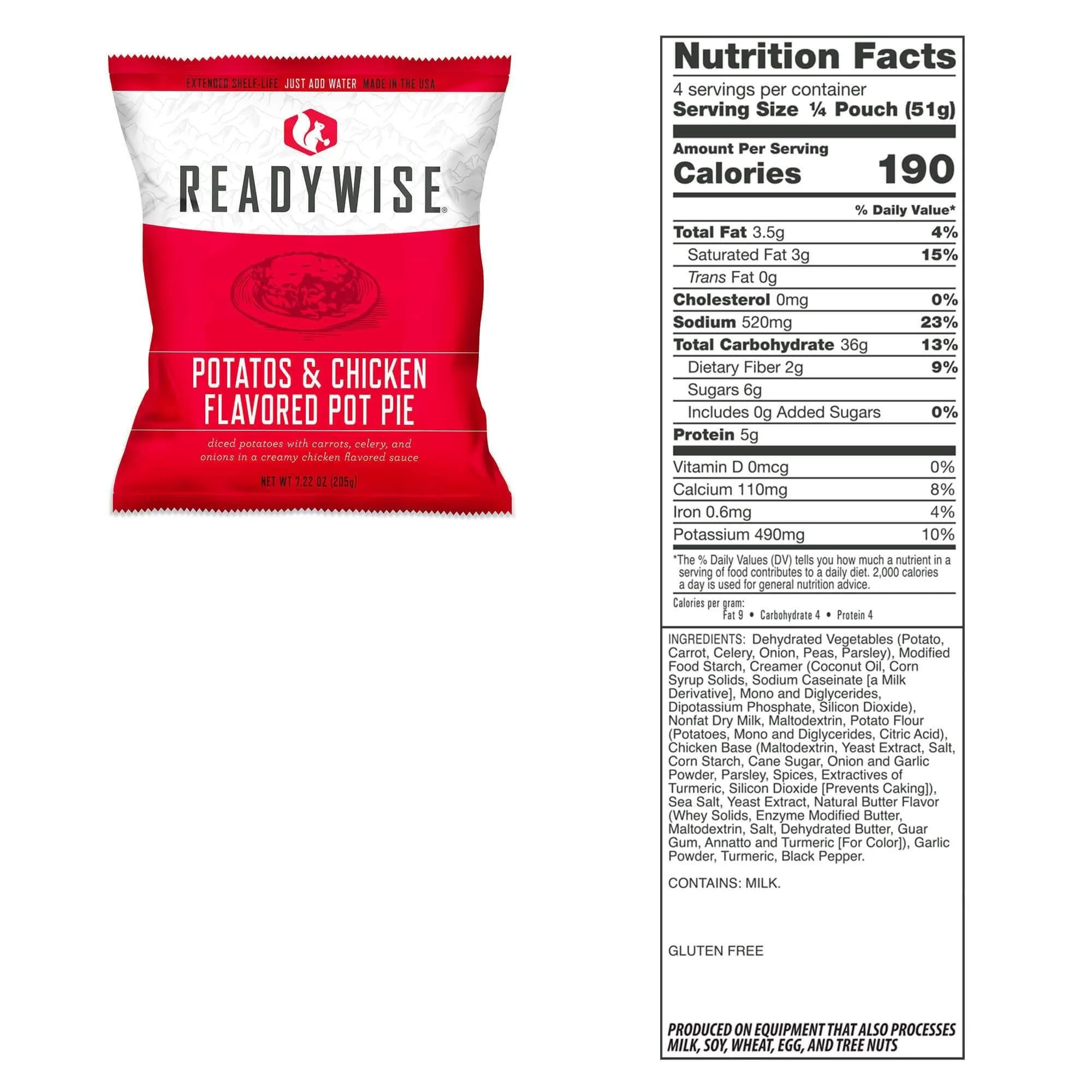 960 Servings of Ready Wise Emergency Survival Food Storage