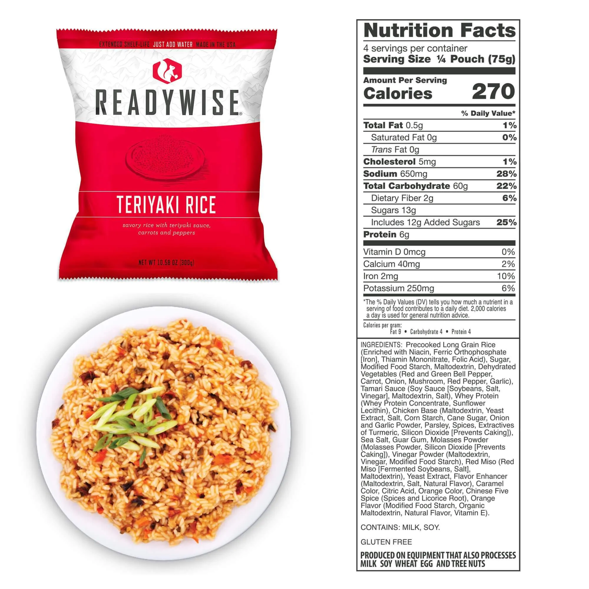 960 Servings of Ready Wise Emergency Survival Food Storage