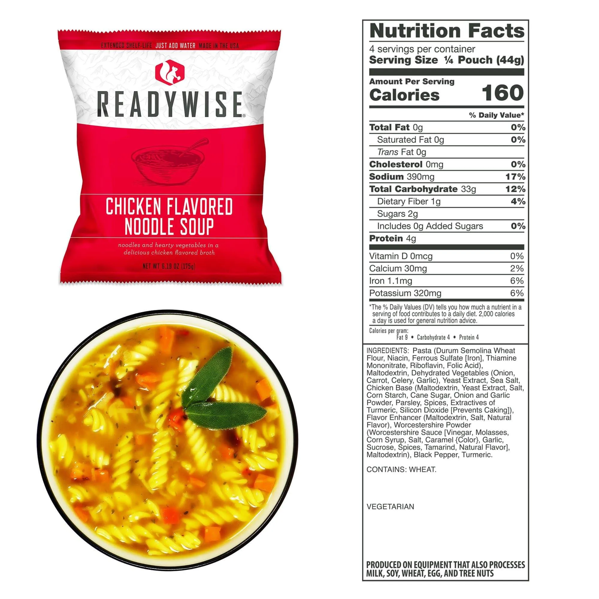 960 Servings of Ready Wise Emergency Survival Food Storage