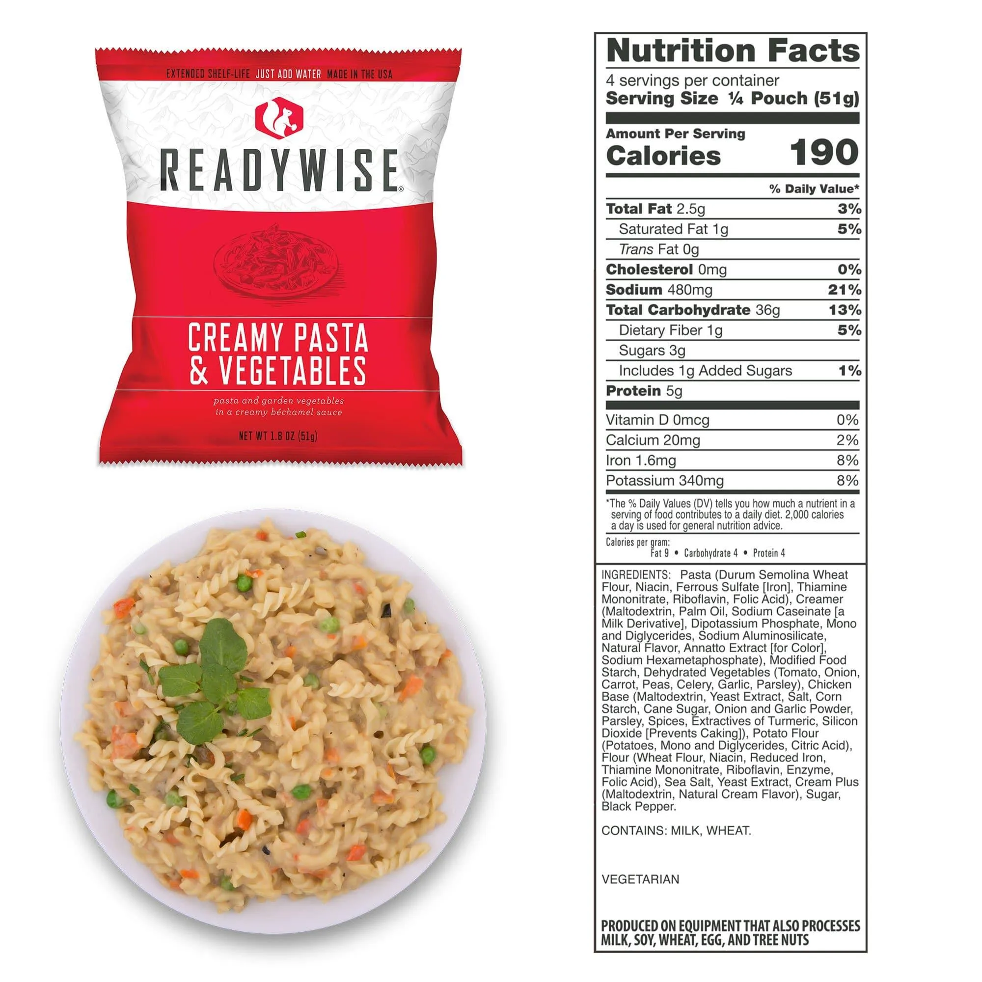 960 Servings of Ready Wise Emergency Survival Food Storage