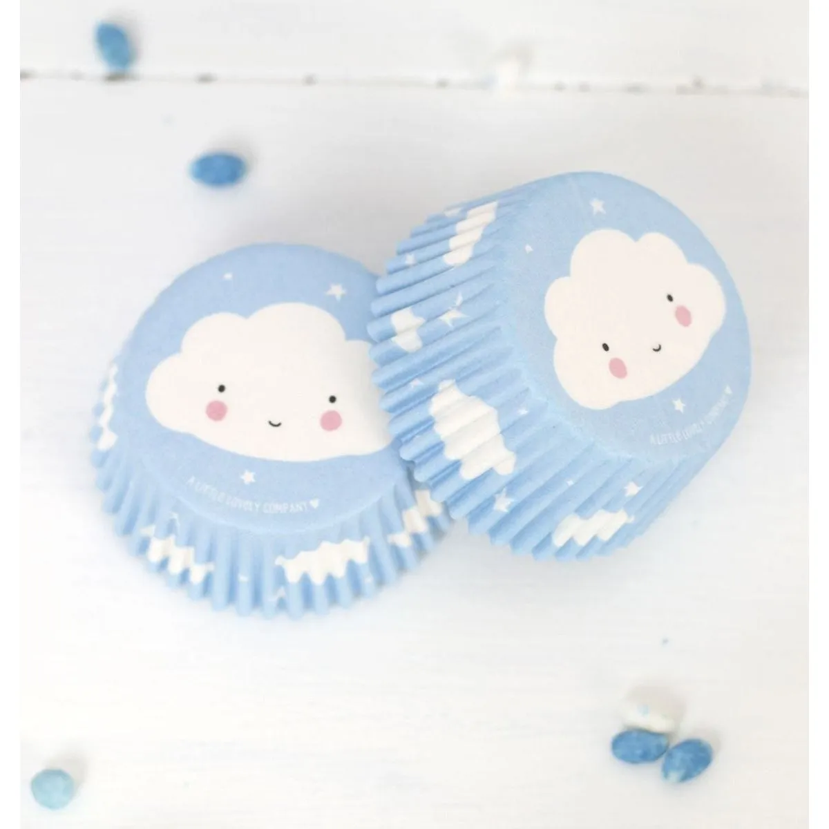 A Little Lovely Company Cupcake Cases Cloud