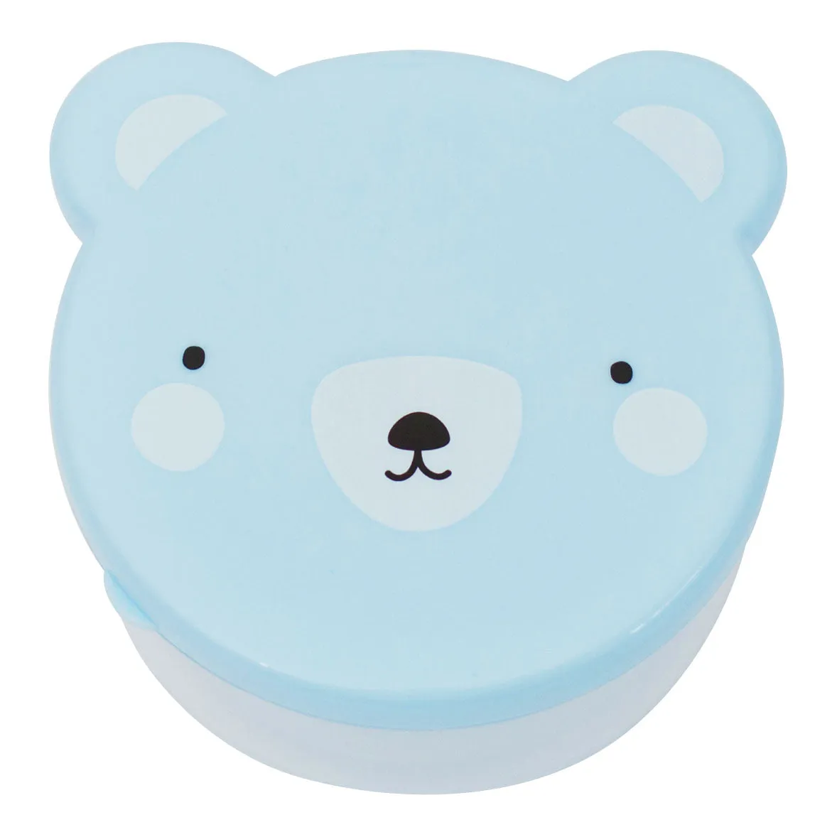 A Little Lovely Company Snack Box Bear Blue