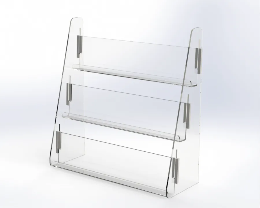 Acrylic Card Display Shelf