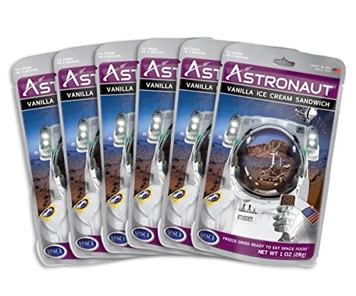 Astronaut - Freeze-Dried Vanilla Ice Cream Sandwich - 6 Pack