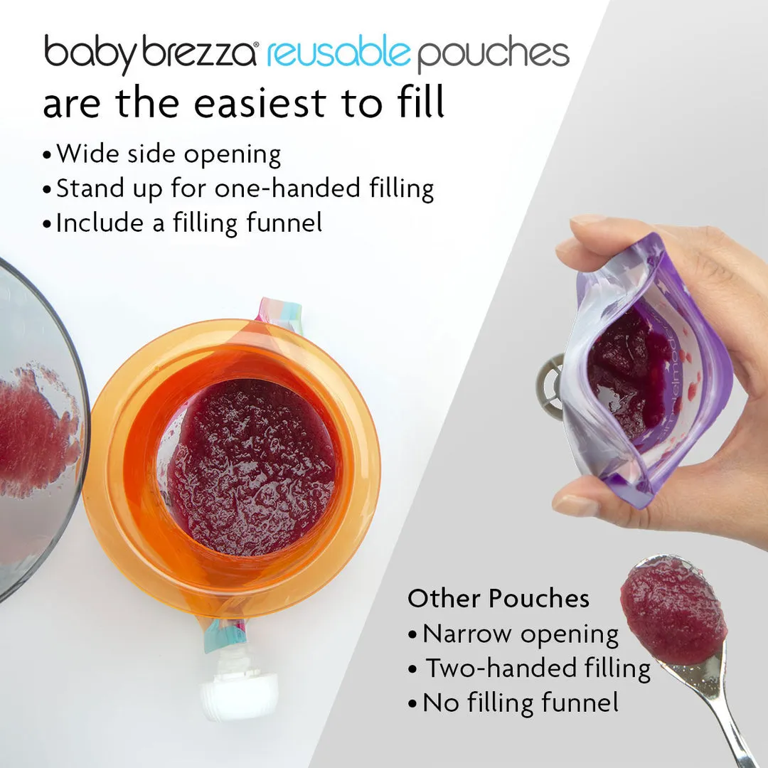 Baby Brezza Reusable Food Pouches