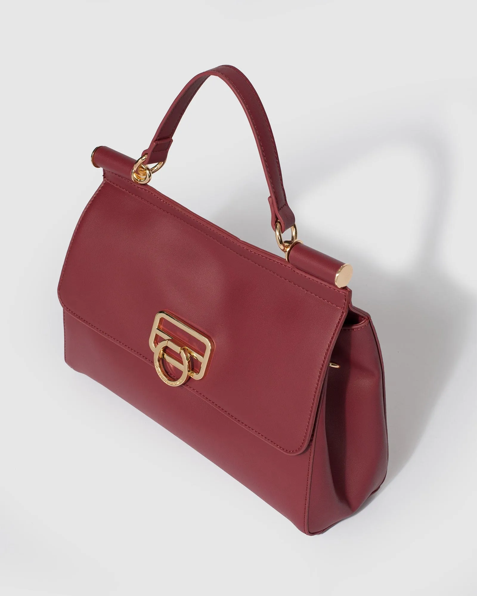 Berry Asma Top Handle Bag