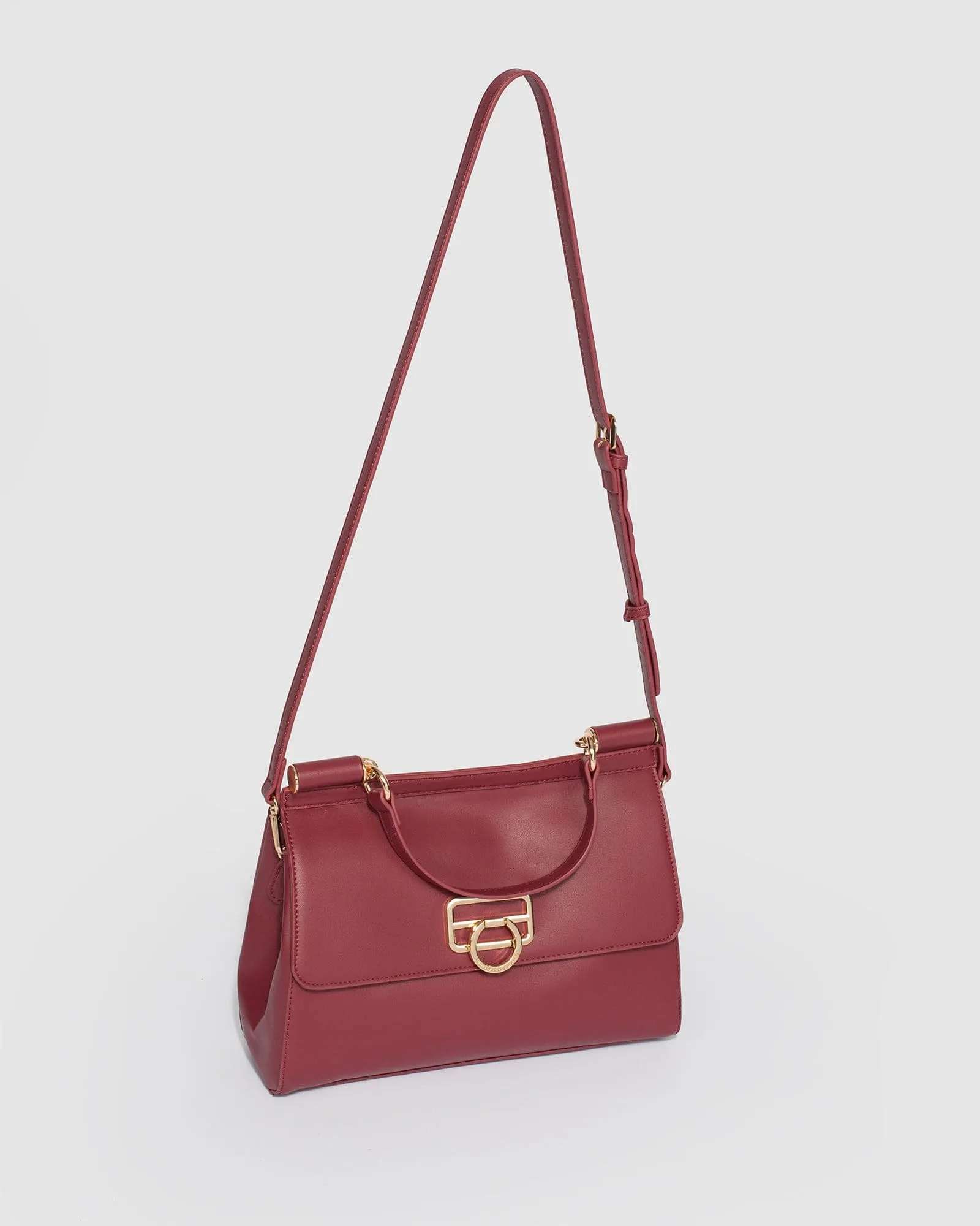 Berry Asma Top Handle Bag