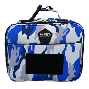 Blue Camo Kids Lunch Bag