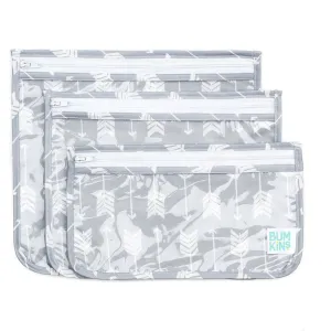 Bumkins - Clear Travel Bags (3pk) - Arrows