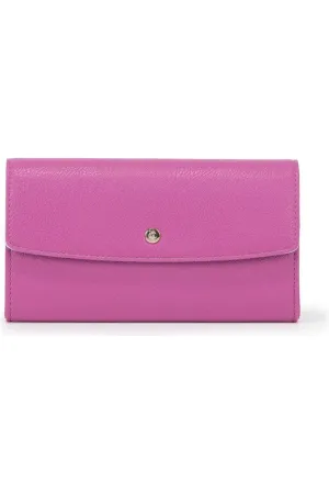 Campo Marzio Ellen Wallet - Mauve Silver