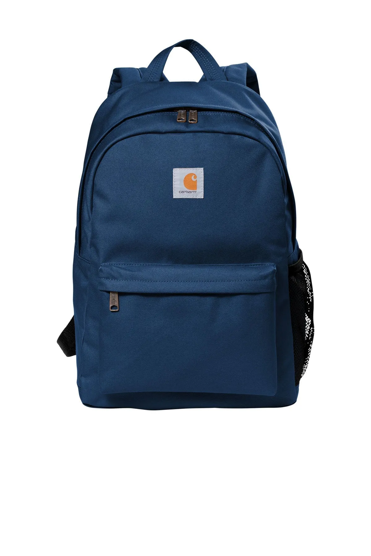 Carhartt Canvas Branded Backpacks, Navy