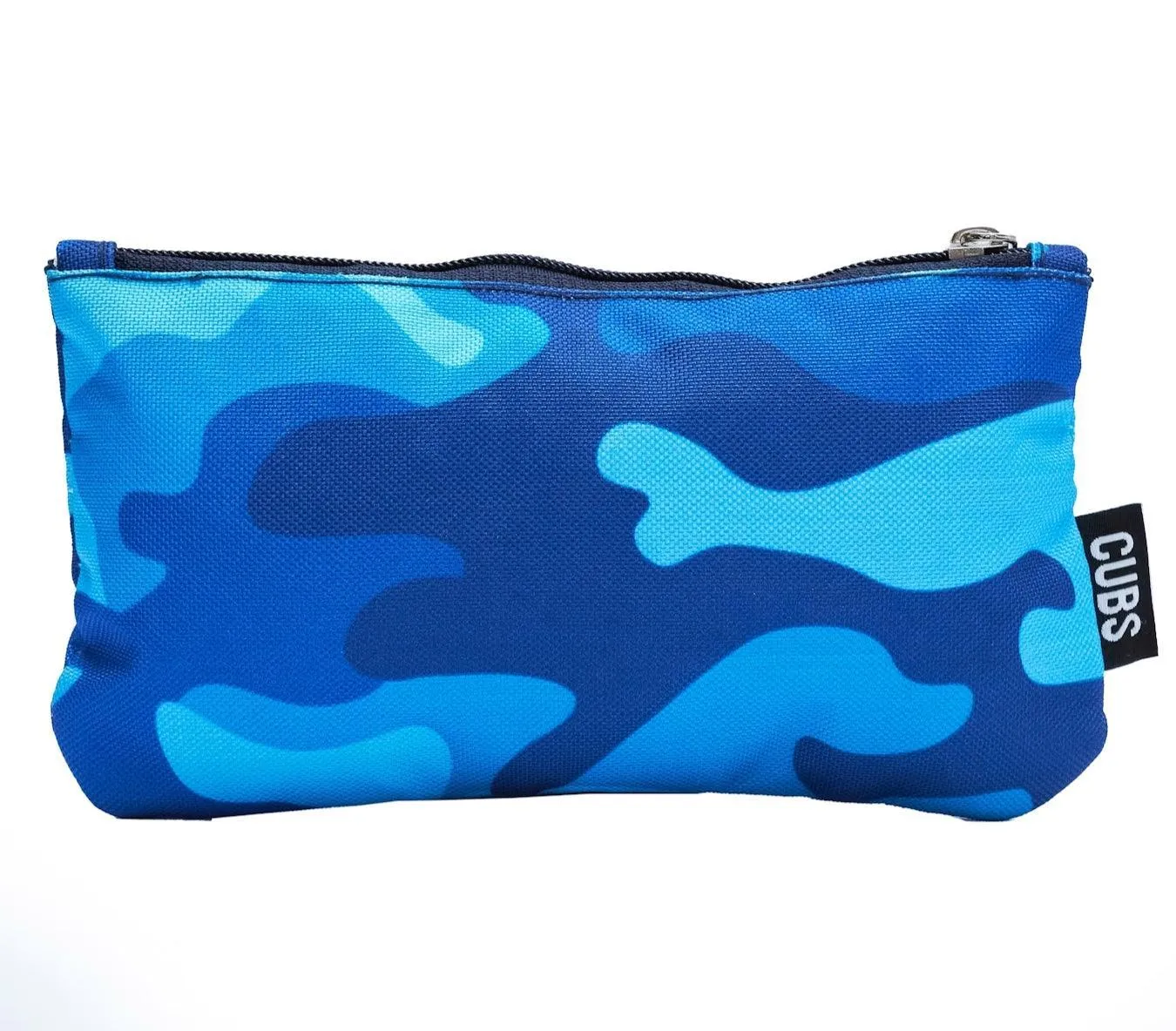 CUBS CAMO BLUE BIG AND BASIC PENCIL CASE