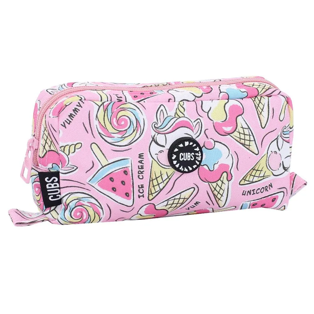 CUBS UNICORN SUMMER CANDY PENCIL CASE