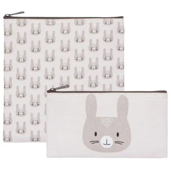 Danica Jubilee Snack Bags Set of 2 - Bunny Rabbit