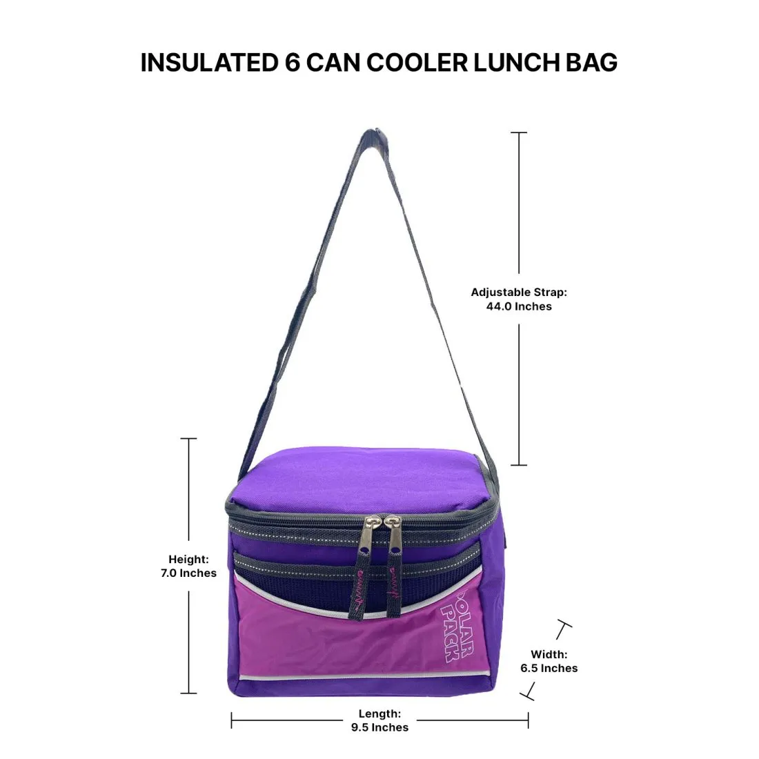 Empire Cove Insulated Lunch Bag Cooler Food Tote Picnic Travel Durable Adjustable