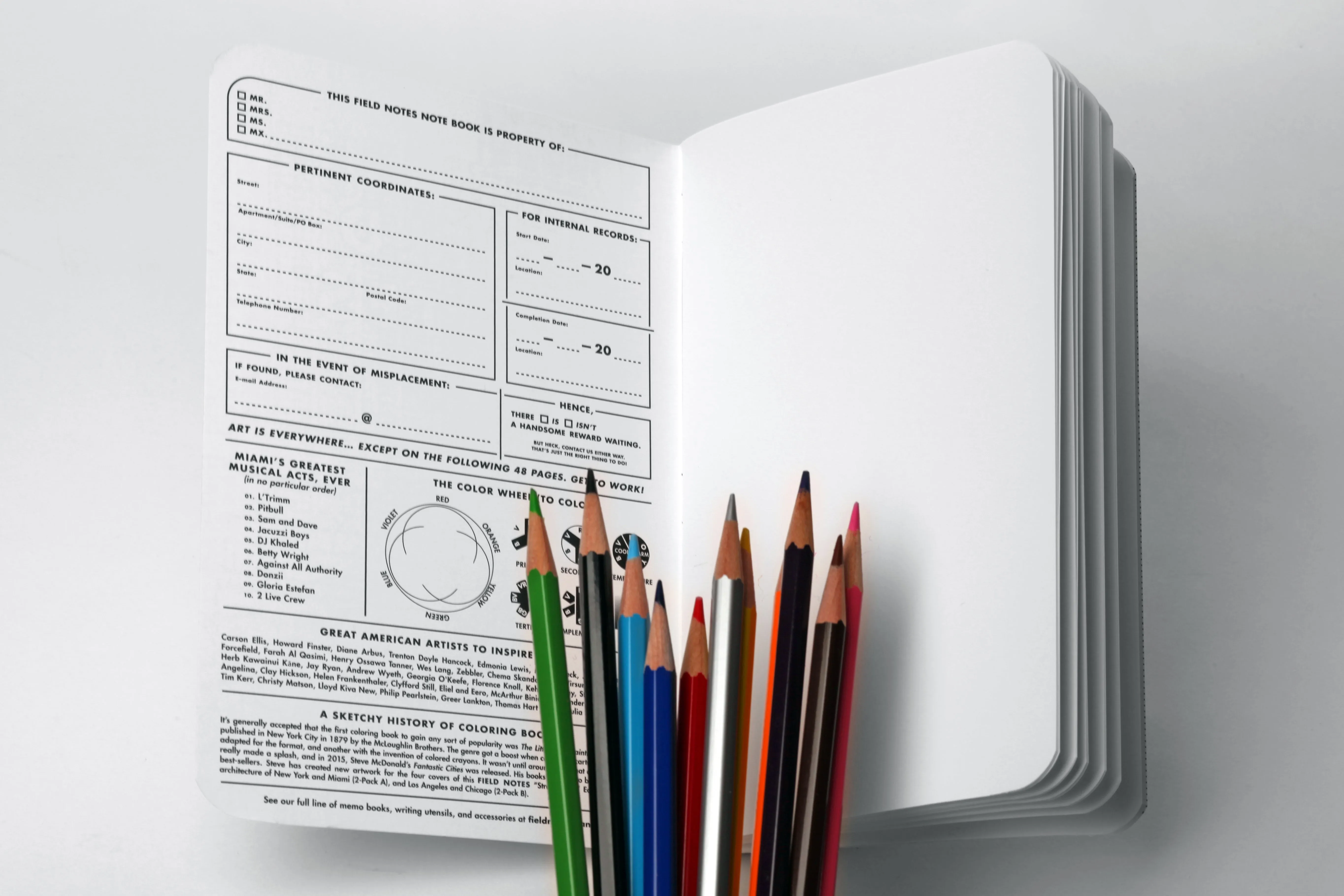 Field Notes Spring 2023 Quarterly Edition [Streetscapes Sketch book]