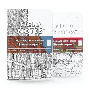 Field Notes Spring 2023 Quarterly Edition [Streetscapes Sketch book]