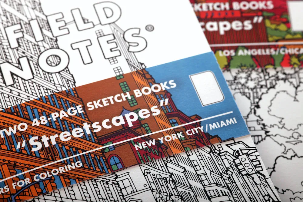 Field Notes Spring 2023 Quarterly Edition [Streetscapes Sketch book]