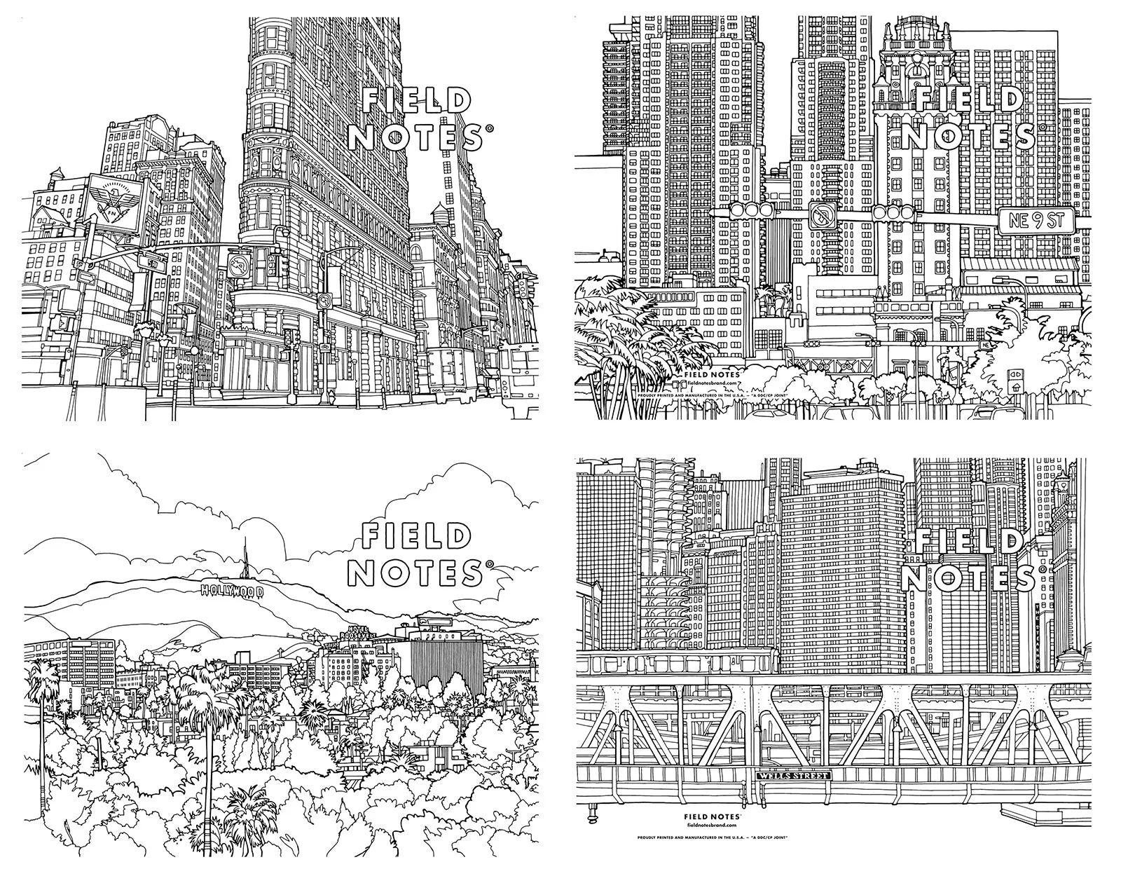 Field Notes Spring 2023 Quarterly Edition [Streetscapes Sketch book]