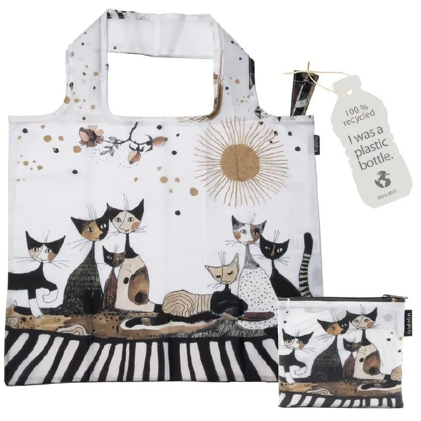 Fridolin Recycled Eco Bag - Rosina Wachtmeister: Cats