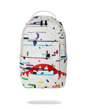 Glitch White Check Dlxvv Backpack