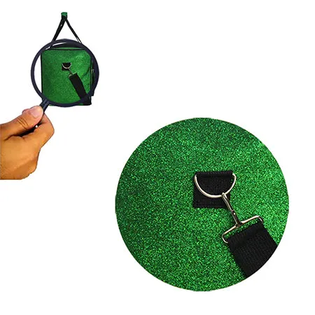 Green Glitter NGIL Canvas 20" Duffle Bag