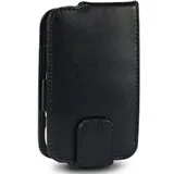 HTC Wildfire S Flip Case Black