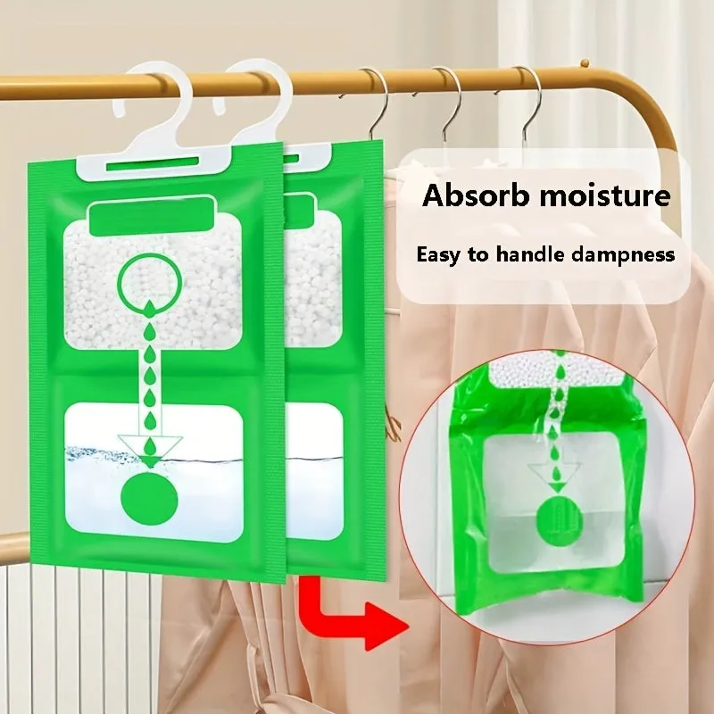 Hygroscopic Hanging Wardrobe Dehumidification Bags  3510 Pack