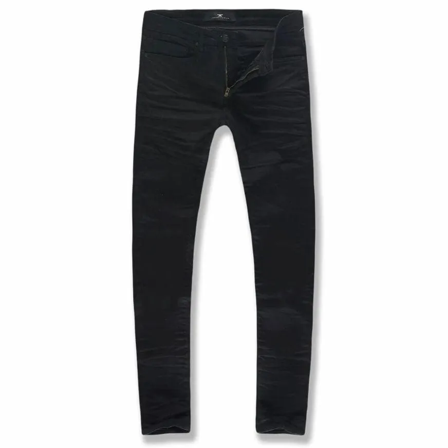 Jordan Craig Ross Aced Crinkled Denim (Jet Black) JR1096A