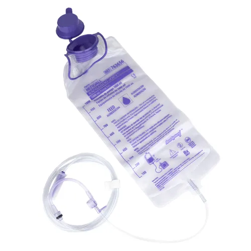 Kangaroo™ Joey Feeding Pump Set 1000mL, Anti-Free Flow