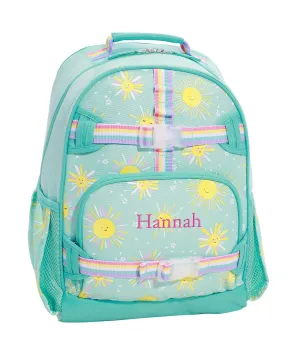 Mackenzie Aqua Sunshine Glow-in-the-Dark Backpacks Aqua