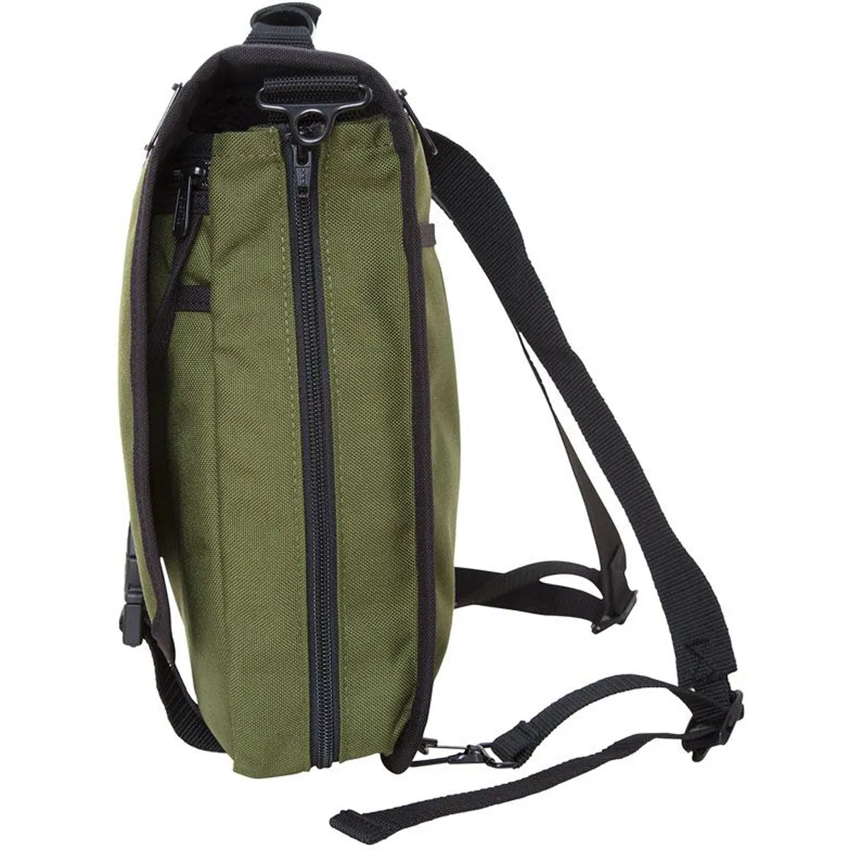 Manhattan Portage The Wallstreeter With Back Zipper