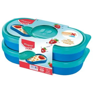 Maped Picnic Snack Box Concept Blue