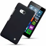 Microsoft Lumia 640 Hard Shell Back Cover - Black