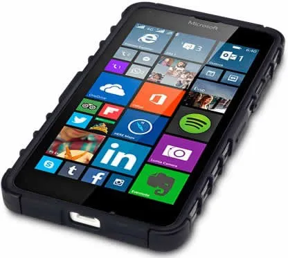 Microsoft Lumia 650 Rugged Case - Black