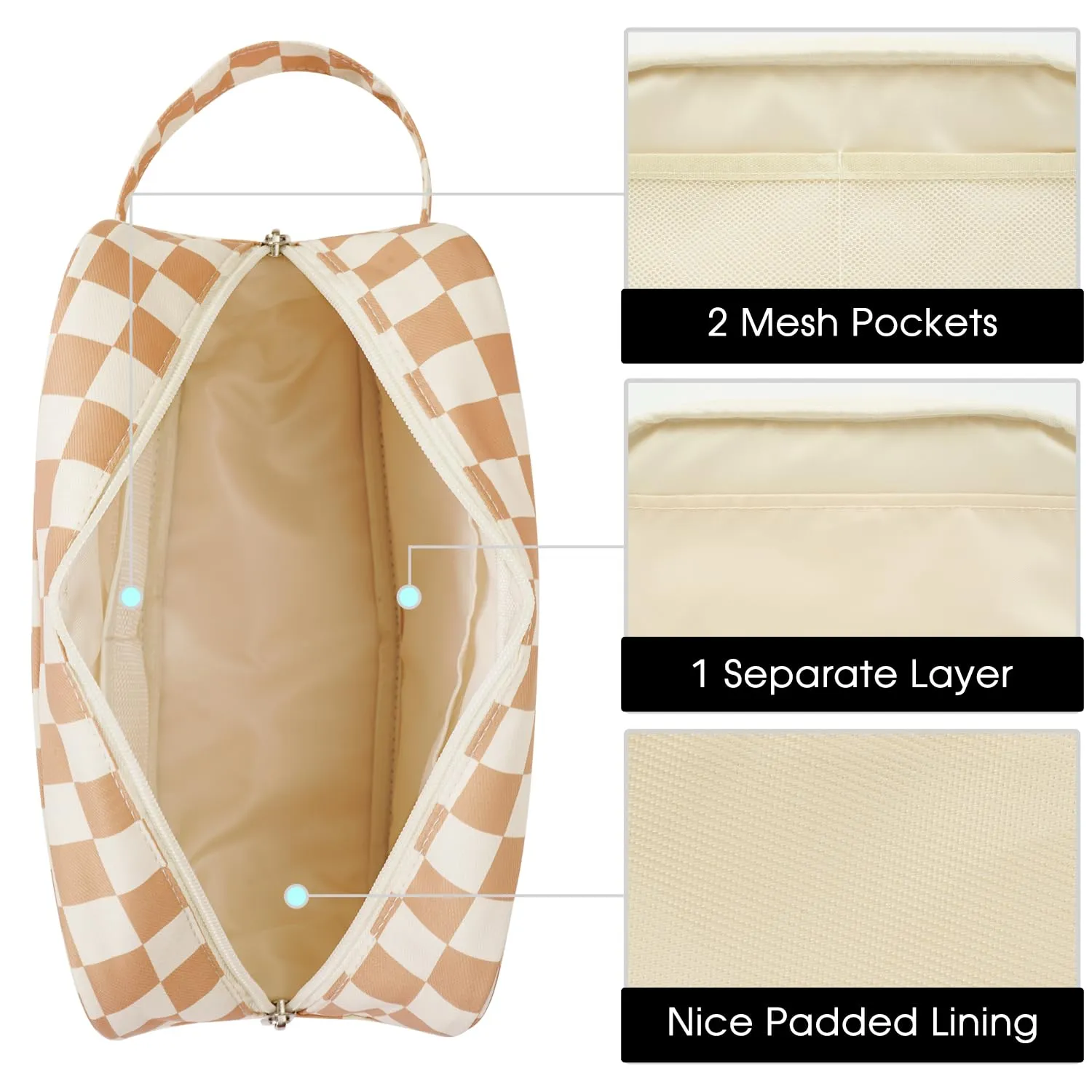 NARWEY Toiletry Bag Dopp Kit (NW5158)