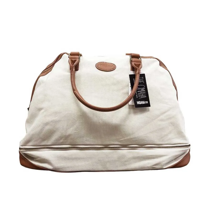 Omaha Overnight Bag - Cream