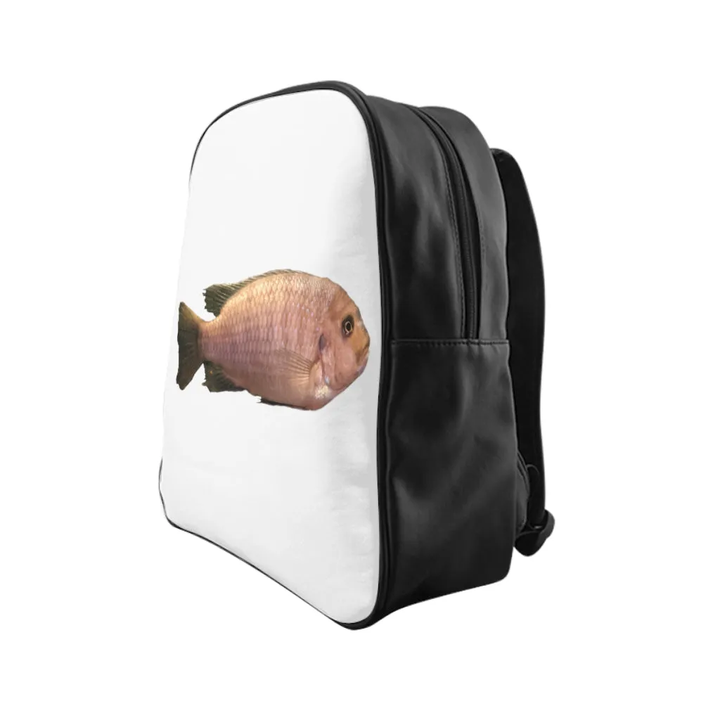 Peach Fish School Backpack