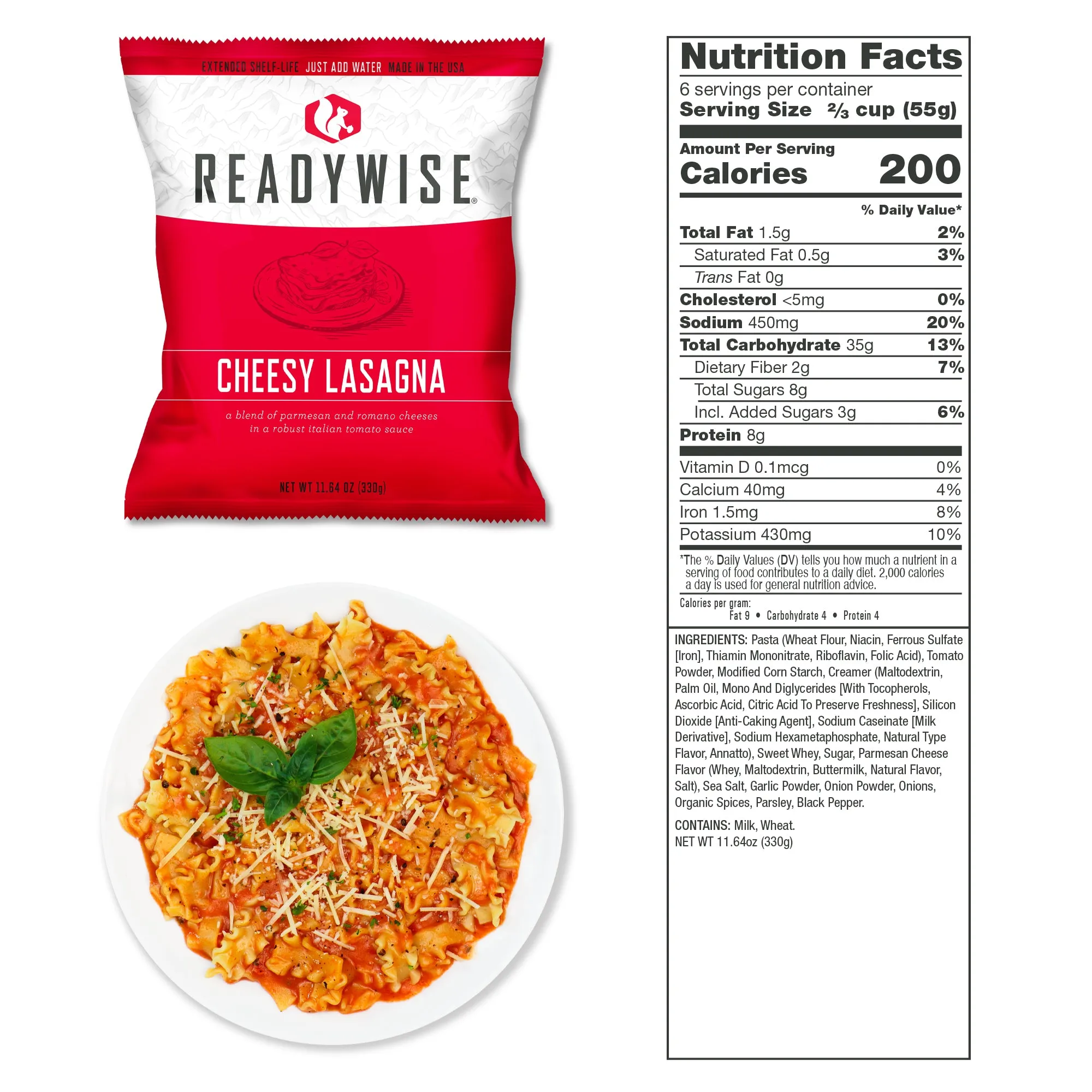 ReadyWise - 4320 Serving Package - (36 Buckets) 24 Entrée and 12 Breakfast