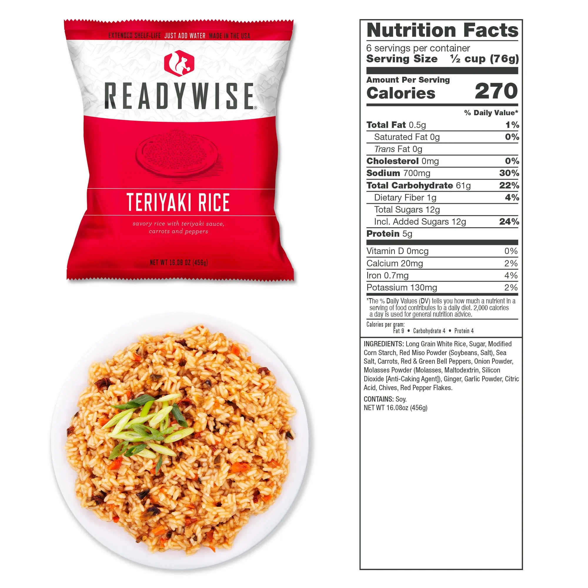 ReadyWise - 4320 Serving Package - (36 Buckets) 24 Entrée and 12 Breakfast