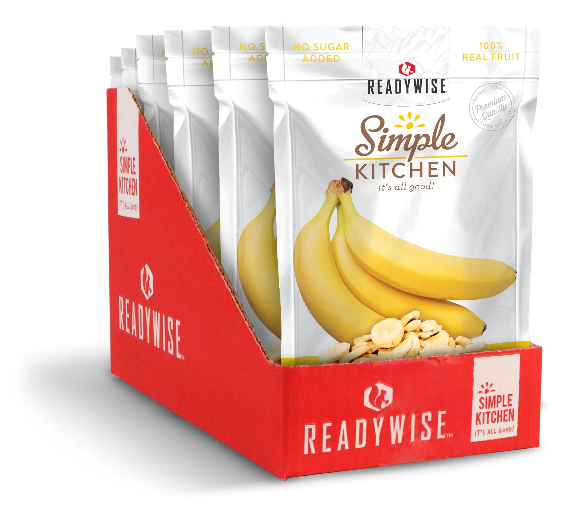 ReadyWise - Simple Kitchen Bananas - 6 Pack